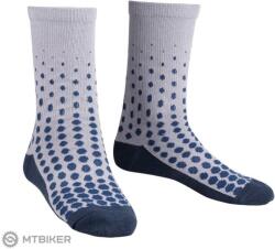 IXS Socks 2.0 zokni, sötétkék/hűvös szürke (L)