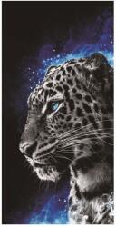 GORDON H87 Gyorsan száradó mikroszálas strandtörülköző, leopárd, 100 × 180 cm