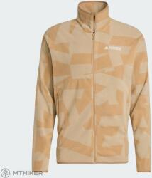 Adidas Terrex Multi Printed Full-Zip Fleece pulóver, cardboard/blanch cargo (XL)