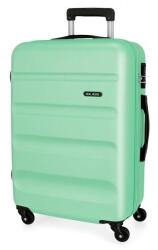 ROLL ROAD Flex Turquesa, ABS utazótáska, 75x52x28cm, 91L, 584936B (nagyméretű)