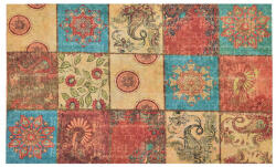 Chilai Home Covoras usa de la intrare Chilai Home 877CHL1041, 45x70 cm, PVC, Bej / Portocaliu (877CHL1041) Pres
