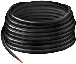 LogiLink Szolár Beépítési Kábel, H1Z2Z2-K, 6 mm2, CU, Fekete, 25 M