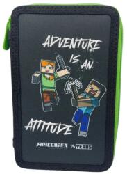 Graffiti Penar școlar echipat Minecraft - Adventure, 2 fermoare (246011837) Penar