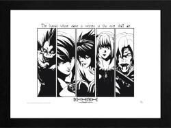 GB eye Posterul înrămat GB eye Animation: Death Note - Usual Suspects (GBYDCO615)