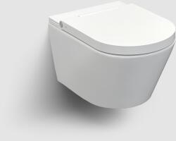 Clou BV Clever toaletă cu spălare agăţat fără margine cu spălare turbionară alb CL/04.05020 (CL0405020)