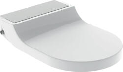 Geberit AquaClean Tuma Comfort WC kerámiára szerelhető berendezés, szálcsiszolt rozsdamentes acél takarólap 146.270. FW. 1 (146.270.FW.1)