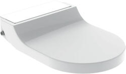 Geberit AquaClean Tuma Comfort WC kerámiára szerelhető berendezés, fehér üveg takarólap 146.270. SI. 1 (146.270.SI.1)