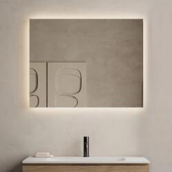 MARMY SECRET tükör 100 cm x 80 cm (LED 6000k, körbe hangulatvilágítás) 90 11 23 10 80 01 (90 11 23 10 80 01)