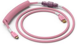 Glorious USB-C billentyűzet spirálkábel pink (GLO-CBL-COIL-PP) (GLO-CBL-COIL-PP) (GLO-CBL-COIL-PP)