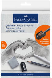 Faber-Castell Faber-Castell: Goldfaber rajzszén vázlat szett 8db-os (114006) - jatekshop