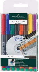 Faber-Castell Faber-Castell: Multimark alkoholos filctoll szett F 0, 6 mm - 8 db (151309) - jatekshop