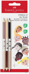 Faber-Castell Faber-Castell: Children of the World testszínű színes ceruza készlet 3db-os (116511)