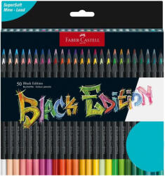 Faber-Castell Faber-Castell: Black Edition színes ceruza szett 50db-os (116450) - jatekshop