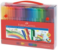 Faber-Castell Faber-Castell: Connector Filctoll Készlet - 60 db-os szett praktikus tárolóban (155560) - jatekshop