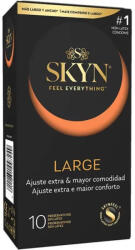  SKYN - nagy méretű extra rugalmas óvszerek, 10 db - szexshoponline