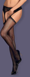  Garter stockings S314 black S/M/L