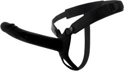 Hidden Desire Inferno Silicone Hollow Penis Strap-On 20cm Black