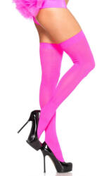  Nylon Over The Knee - NEON PINK - O/S - HOSIERY