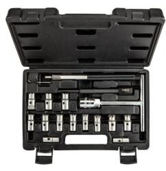 NEO TOOLS 11-885 Injektor fészek maró és tisztító készlet 17db (11-885) (11-885)