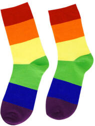  PRIDE - színes LGBT zokni L/XL méretben - szexshoponline