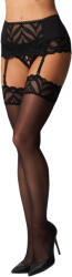 Obsessive Lecille Stockings Black L/XL