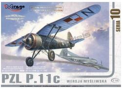 Mirage Hobby PZL P-11c vadászrepülőgép műanyag modell (1: 48) (MMH-481001) (MMH-481001)