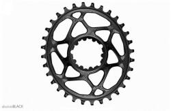 Absolute Black MTB OVAL első lánckerék 36T, Sram Direct Mount, Boost 148 mm, 1x9-12s, narrow-wide, alumínium, fekete