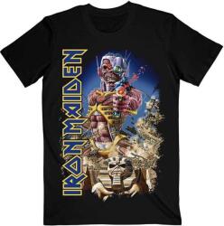 Iron Maiden Somewhere Back in Time Black 2XL Ing (IMTEE25MB05)