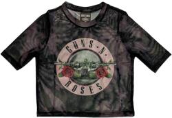 Guns N' Roses Ing Pink Tint Bullet Logo Ladies Black M (GNRMCT142LB02)