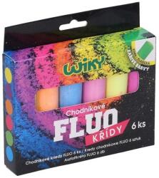 Wiky Тротоарни тебешири fluo 6бр (016878)