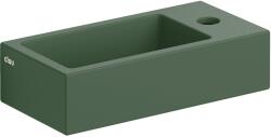 Clou Flush mosdótál 36x18 cm négyszögletes klasszikus-mosdótálak zöld matt CL/03.42030 (CL0342030)