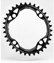 Absolute Black MTB OVAL első lánckerék 34T, 4x104 mm, 1x9-12s, narrow-wide, alumínium, fekete