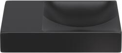 Clou Vale mosdótál 38x19 cm négyszögletes klasszikus-mosdótálak fekete CL/03.30161. L (CL0330161L)
