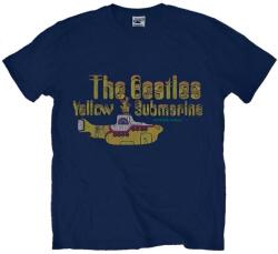 The Beatles Nothing is Real Navy Blue M Ing (BEATTEE54MN02)