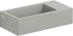 Clou Flush mosdótál 36x18 cm négyszögletes klasszikus-mosdótálak szürke/kő matt CL/03.32031 (CL0332031)