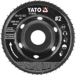 TOYA YT-59183 Ráspolykorong közepes #2 120 x 22, 2 mm (YT-59183)