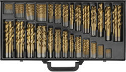 TOYA YT-44595 Csigafúró készlet 300 részes 1-10 mm HSS Tit (YT-44595)