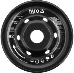 TOYA YT-59156 Ráspolykorong közepes #2 125 x 22, 2 mm (YT-59156)