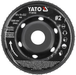 TOYA YT-59185 Ráspolykorong közepes #2 120 x 22, 2 mm (YT-59185)
