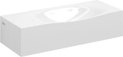 Clou Hammock mosdótál 45x18 cm négyszögletes klasszikus-mosdótálak fehér fényes CL/03.08370 (CL0308370)