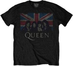 Queen Ing Vintage Union Jack Unisex Black M (QUTS12MB02)