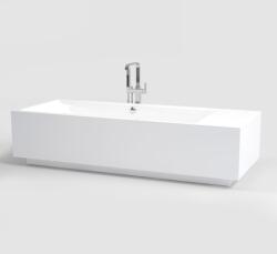 Clou Wash Me térben álló kád 220x85 cm négyszögletes fehér CL/05.50010 (CL0550010)