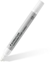 STAEDTLER Тебеширен маркер Staedtler Lumocolor 344, бял (31092-А)