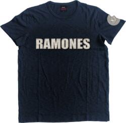 Ramones Logo & Presidential Seal Navy Blue S Ing (RAAPSLUB01MN01)