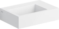 Clou Flush mosdótál 36x24.5 cm négyszögletes klasszikus-mosdótálak fehér matt CL/03.13021 (CL0313021)