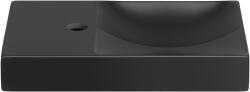 Clou Vale mosdótál 45x19 cm négyszögletes klasszikus-mosdótálak fekete CL/03.30162. 01. L (CL033016201L)