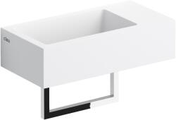 Clou Flush mosdótál 36x18 cm négyszögletes klasszikus-mosdótálak fehér matt CL/03.13031. 02 (CL031303102)