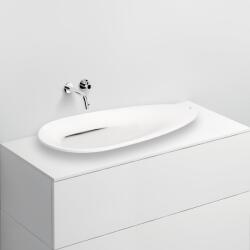 Clou First mosdótál 84x38 cm ovális mosdótálak fehér matt CL/02.27011 (CL0227011)