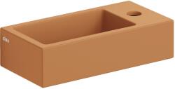 Clou Flush mosdótál 36x18 cm négyszögletes klasszikus-mosdótálak barna/bézs matt CL/03.36030 (CL0336030)