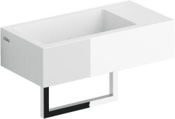 Clou Flush mosdótál 36x18 cm négyszögletes klasszikus-mosdótálak fehér fényes CL/03.08031. 02 (CL030803102)